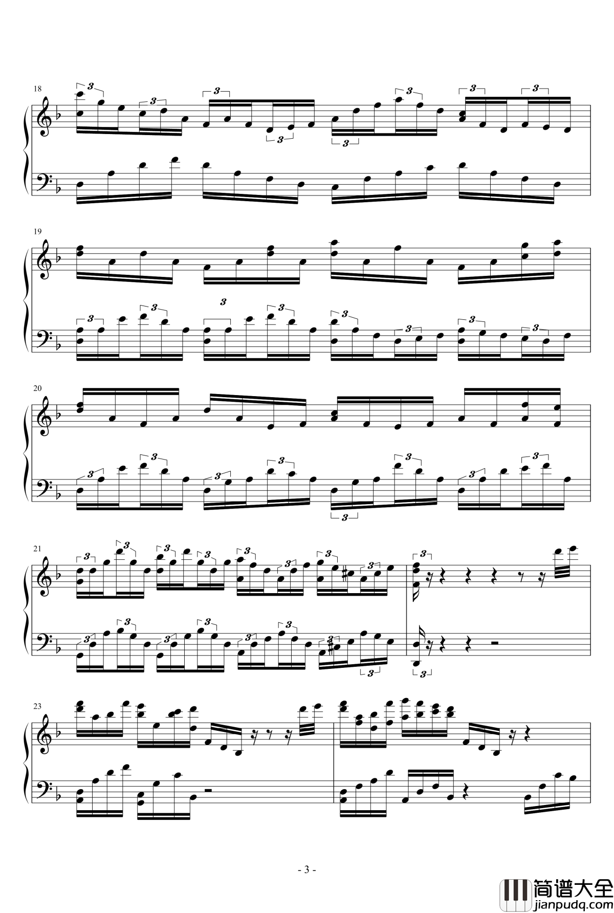 校歌变奏曲10钢琴谱_光阴流逝的一曲_琴欲