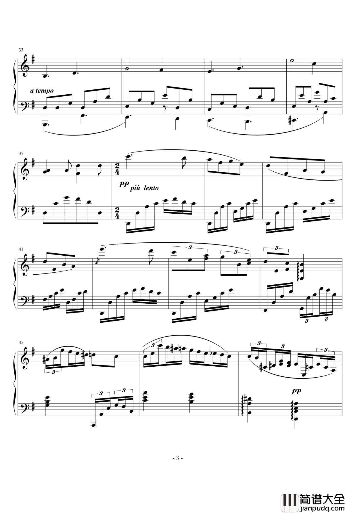 幻想曲钢琴谱_nyride