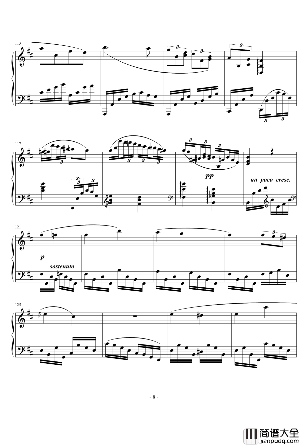 幻想曲钢琴谱_nyride