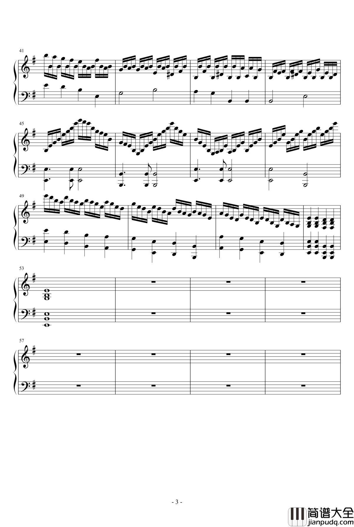 西湖印象曲钢琴谱_戴尚辉