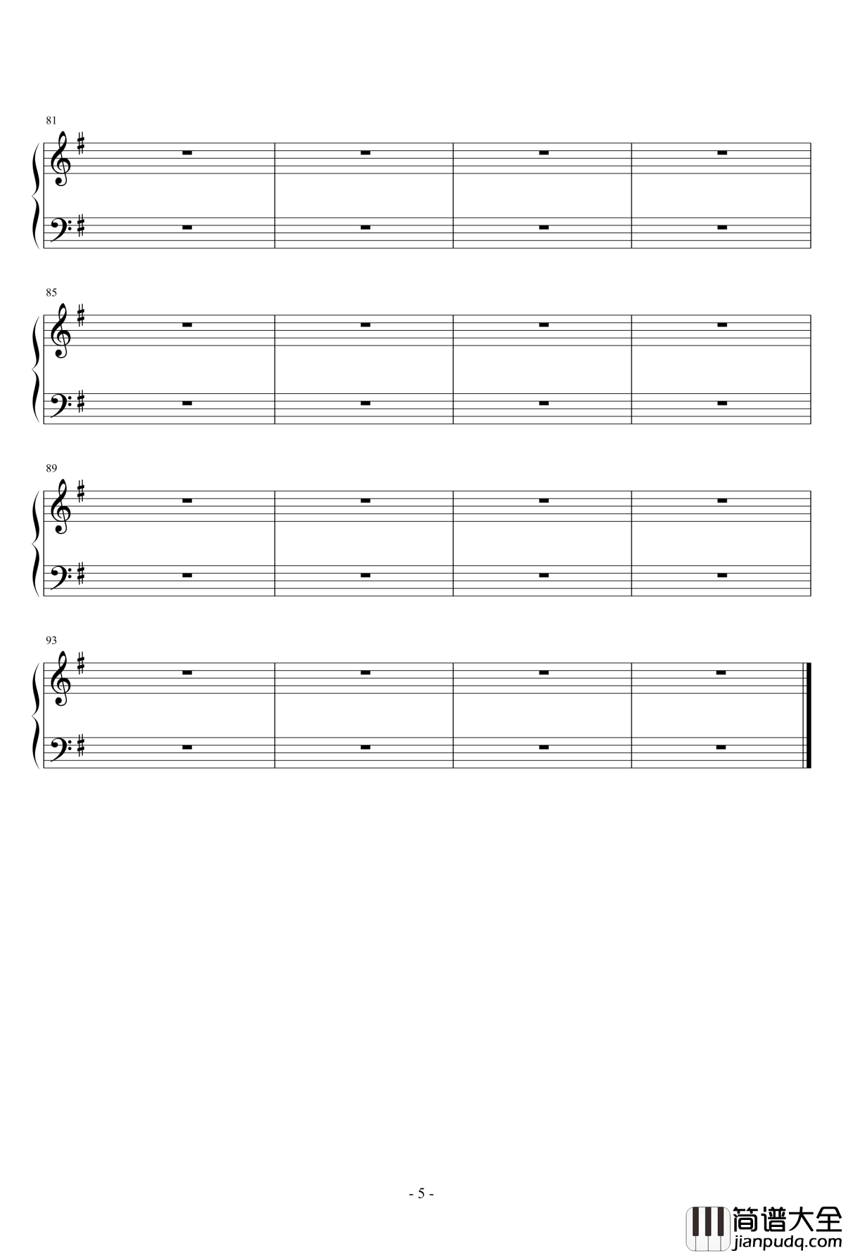 西湖印象曲钢琴谱_戴尚辉