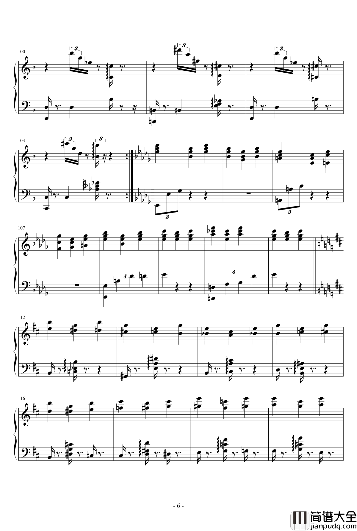 C大调圆舞曲part1钢琴谱_琴欲