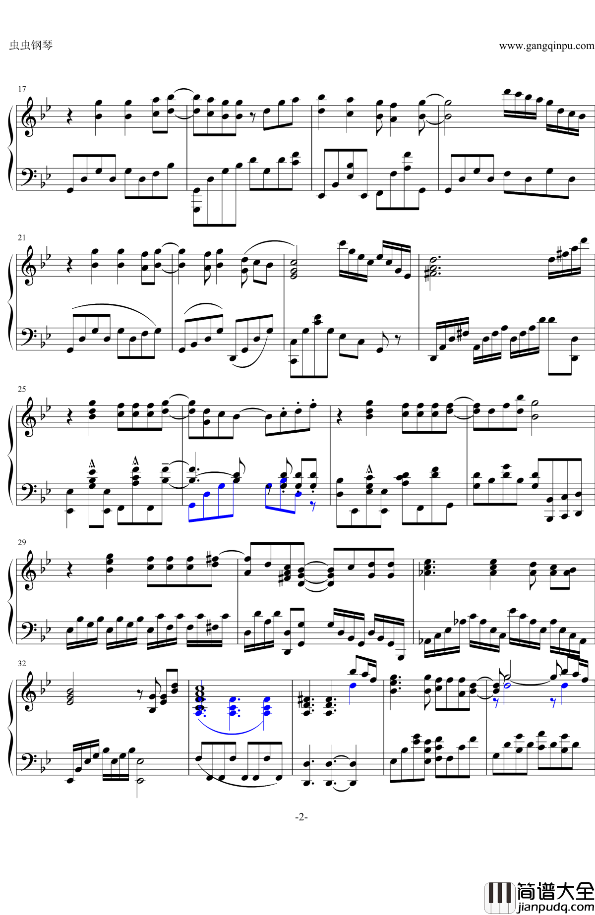 火影忍者OP7钢琴谱__ラグァーズ_火影忍者