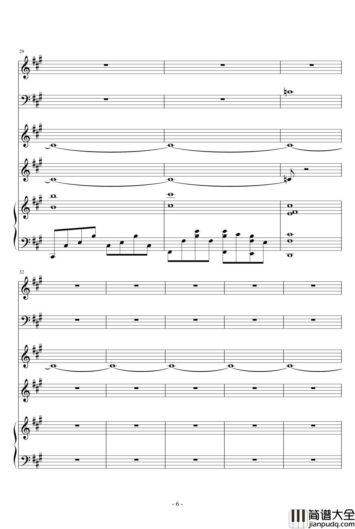 Escape钢琴谱_Ｓòrγy.