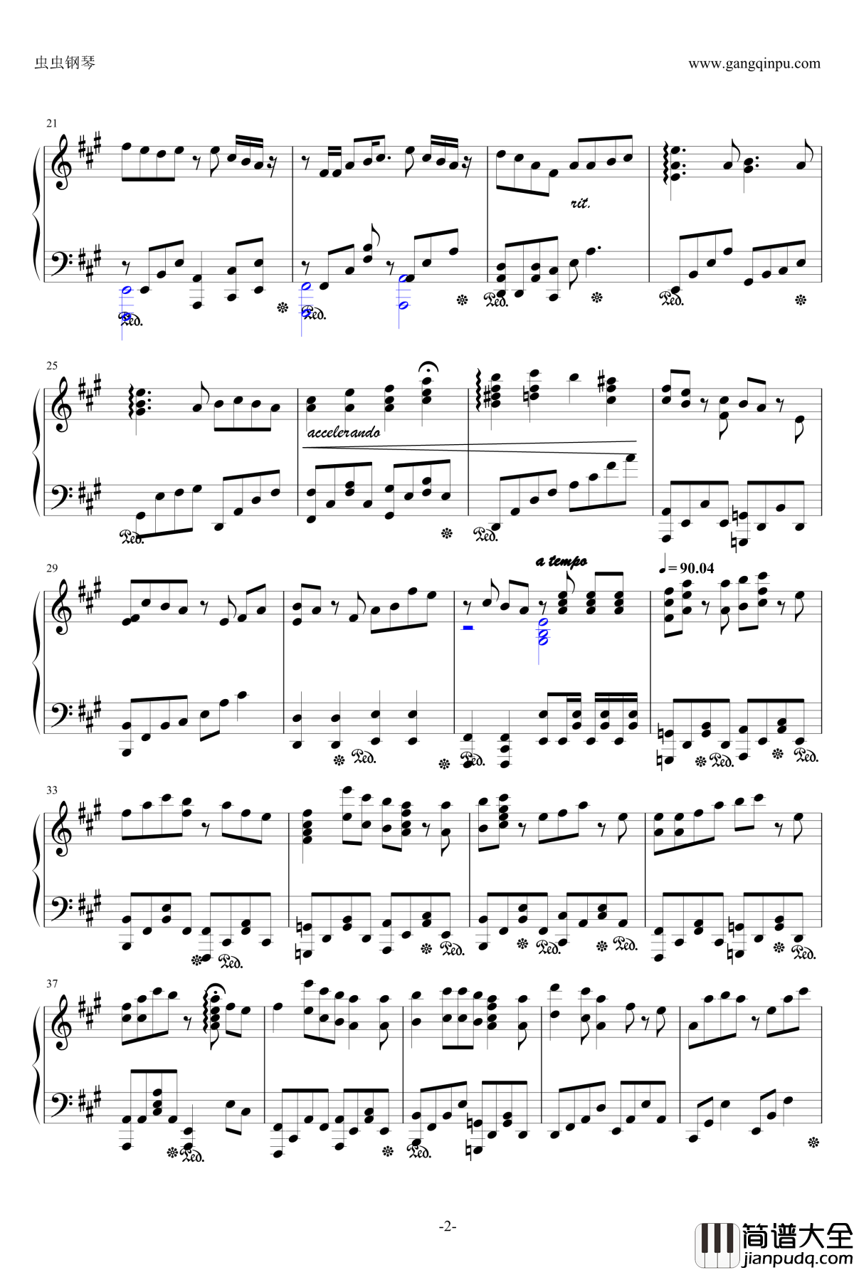 ァヤノの幸福理论钢琴谱_动漫