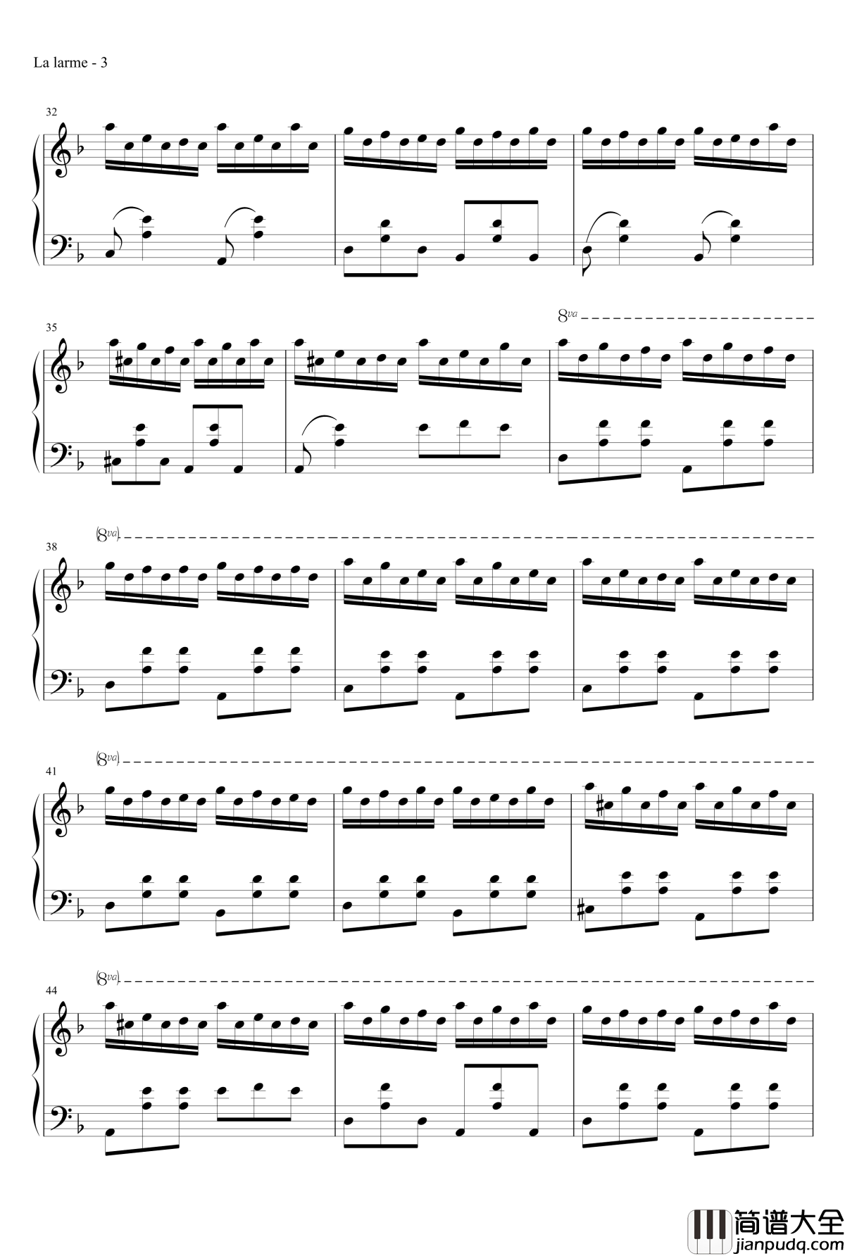 泪落之时钢琴谱_MrSHUM