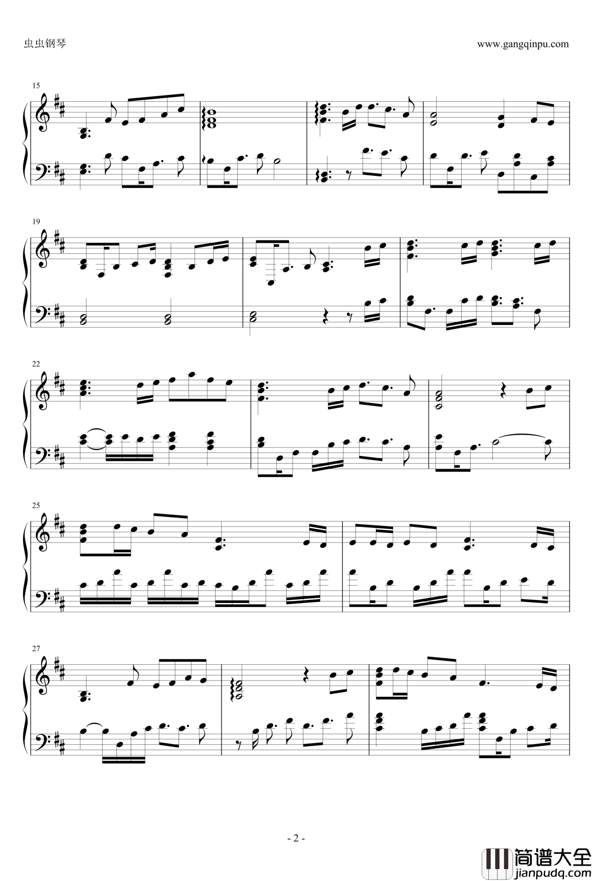 彩虹岛上京BGM钢琴谱_远东的风_萌萌彩虹岛