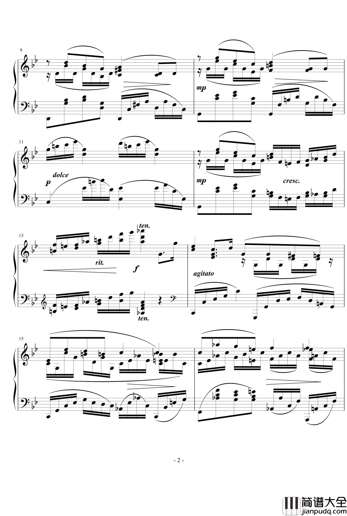 随想曲5钢琴谱_nyride