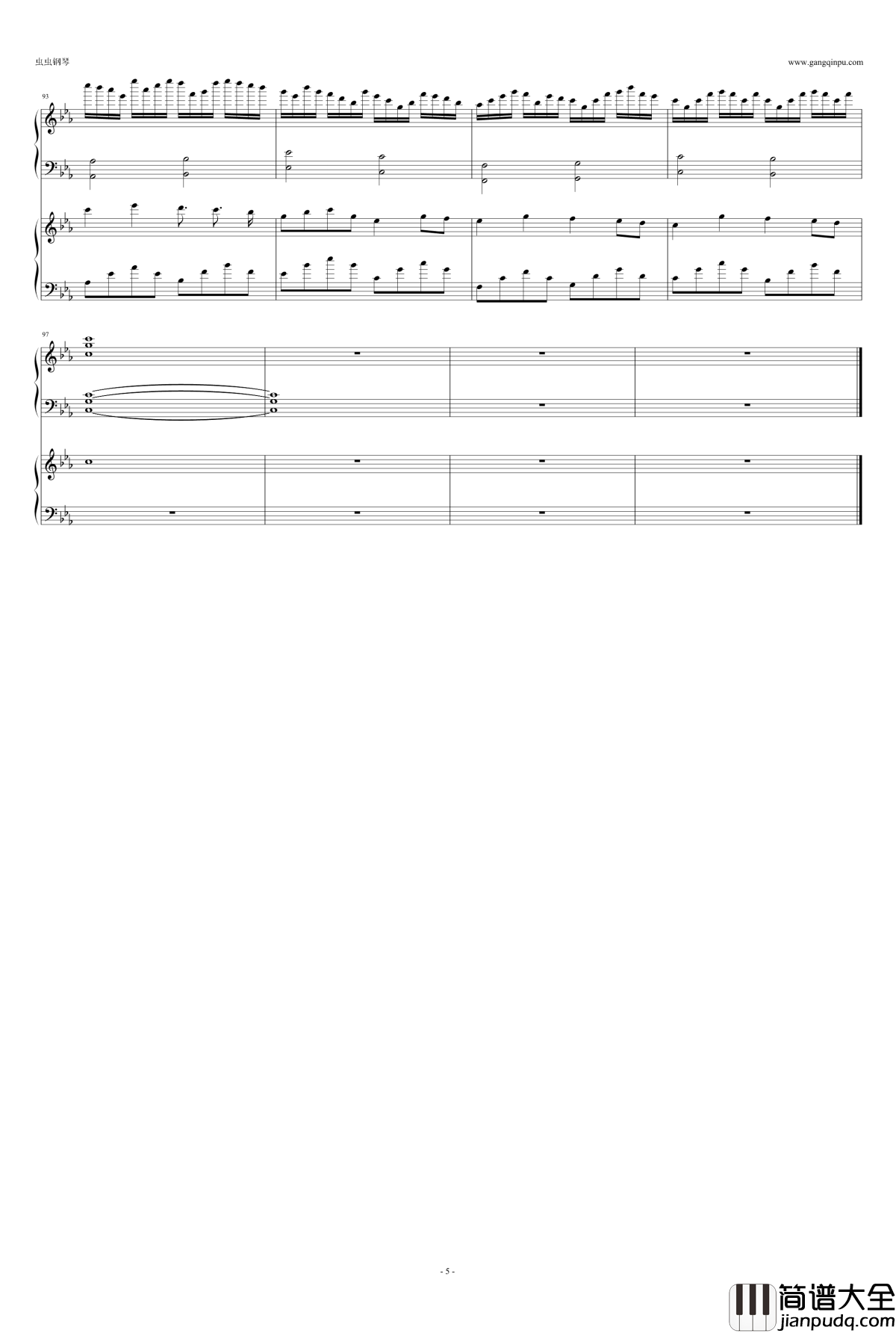 2136号组曲连钢琴谱_as2134