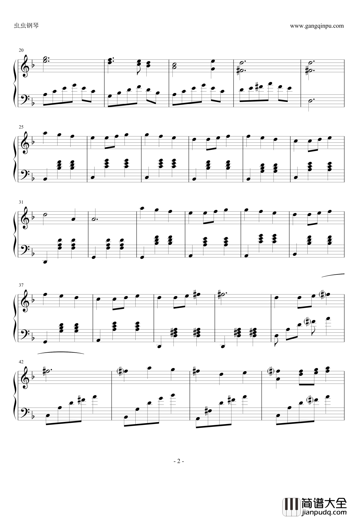 waltz钢琴谱_明日的娜嘉