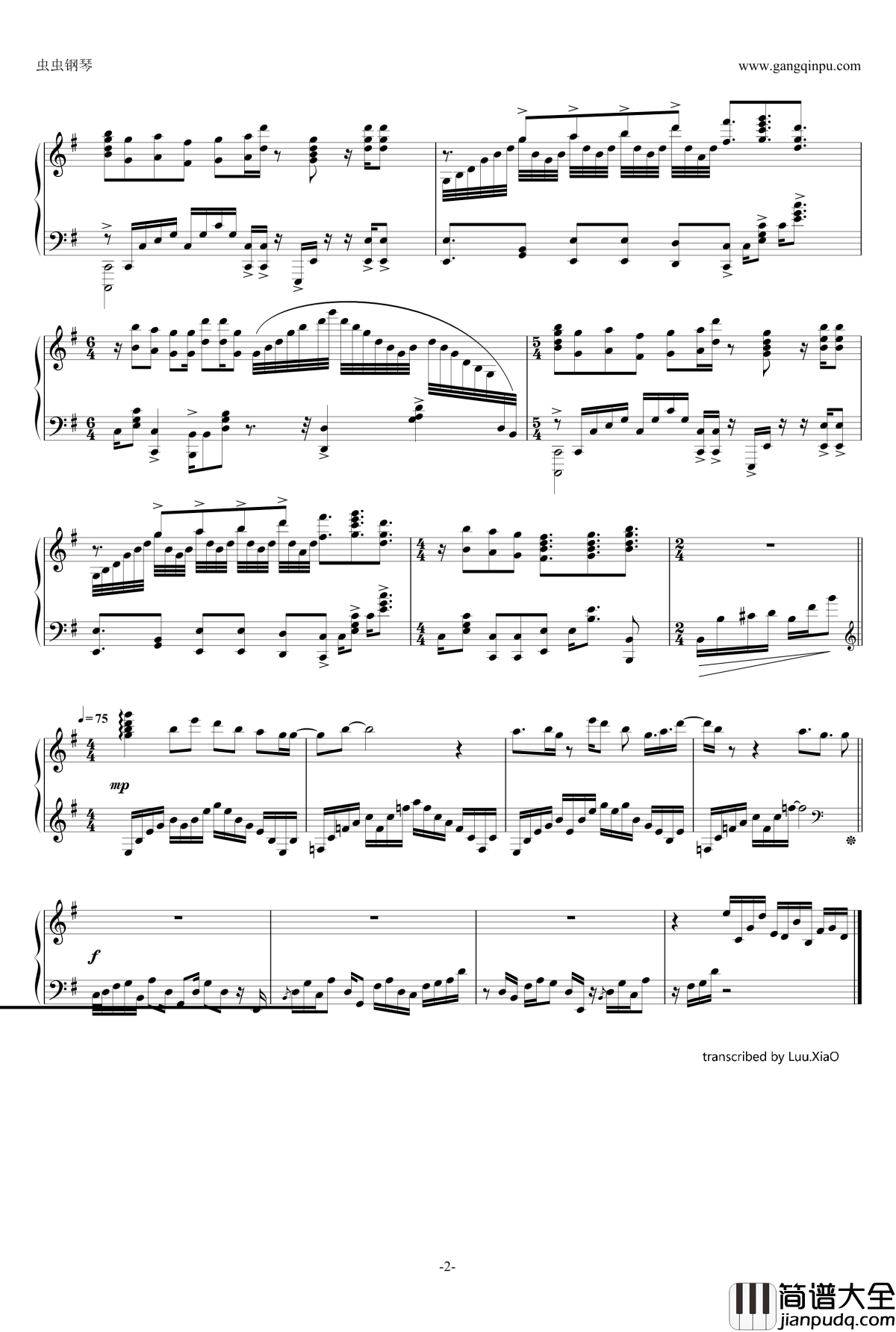 无能钢琴谱_东京喰种√AOP