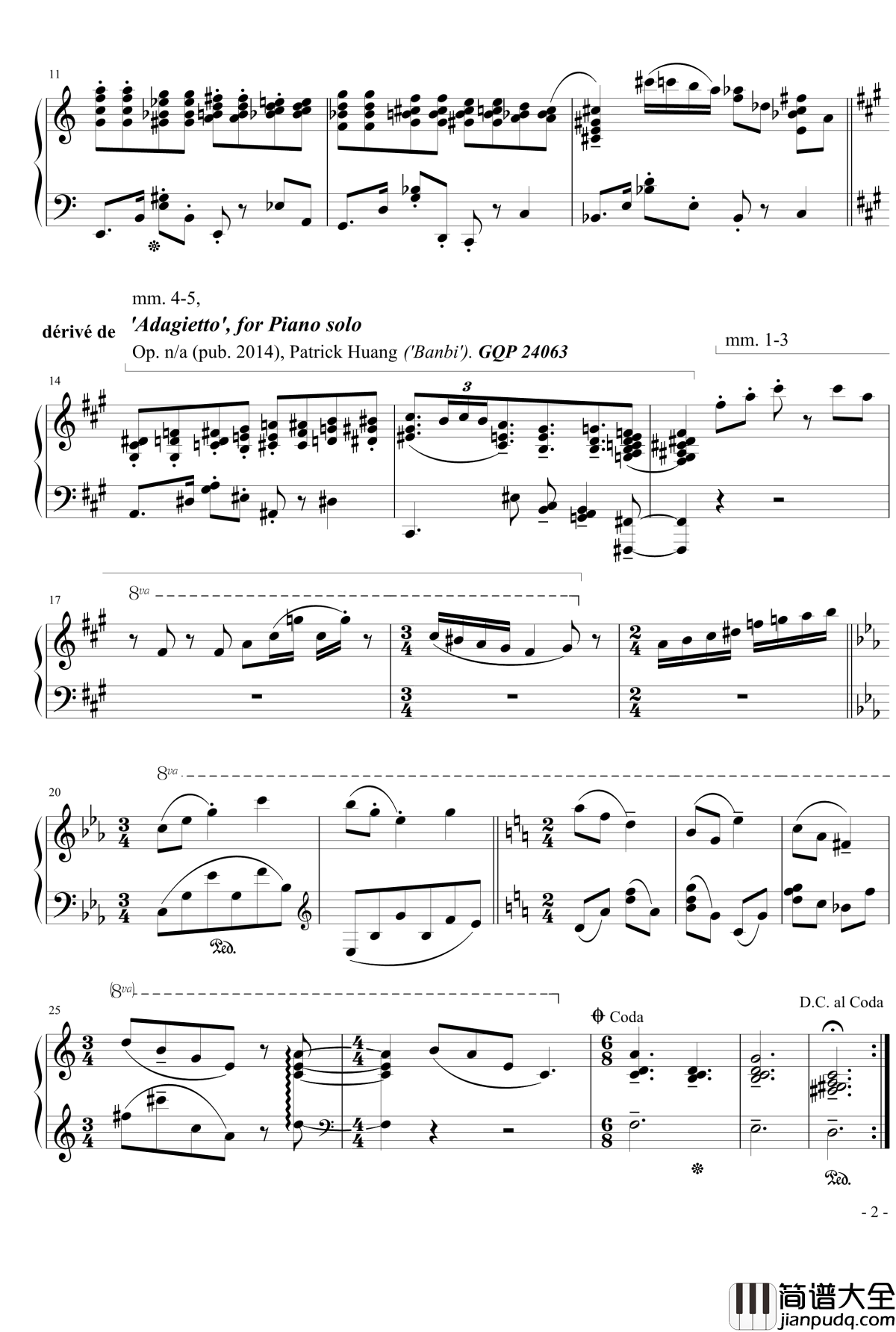 哈巴涅拉钢琴谱_流行追梦人