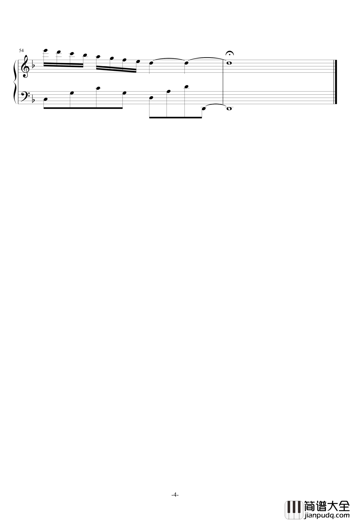 You_Never_Know_My_Love钢琴谱_五九楼