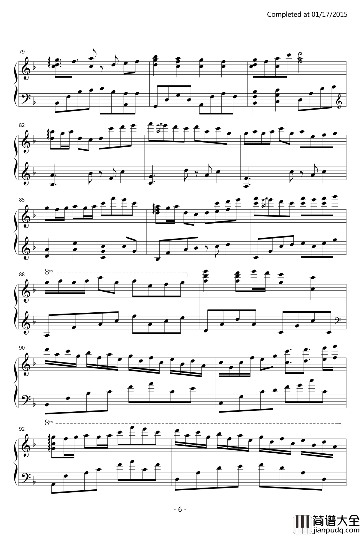 _by_koma'n钢琴谱_伴奏谱_千本樱