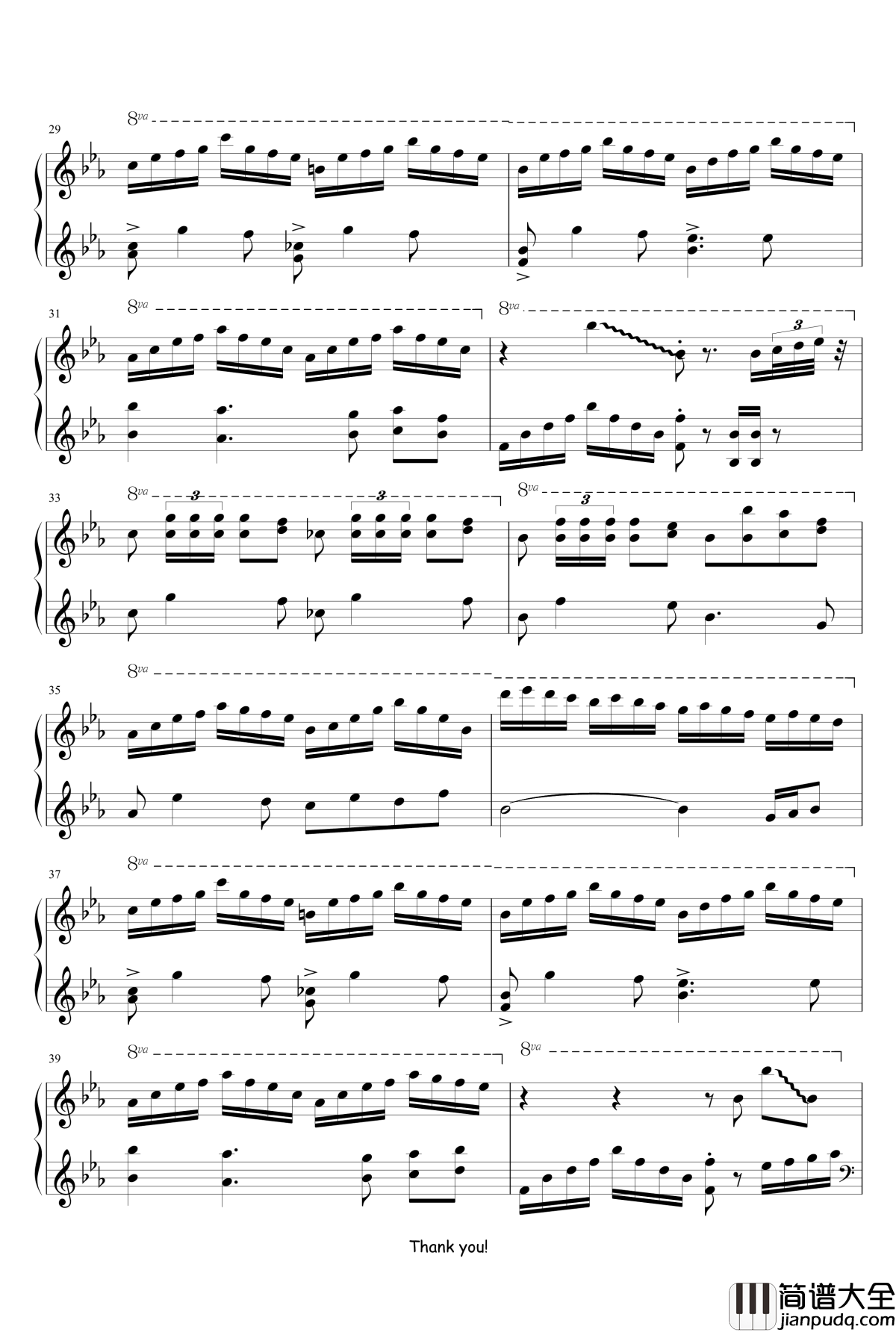 蘑菇城内钢琴谱_冒险岛