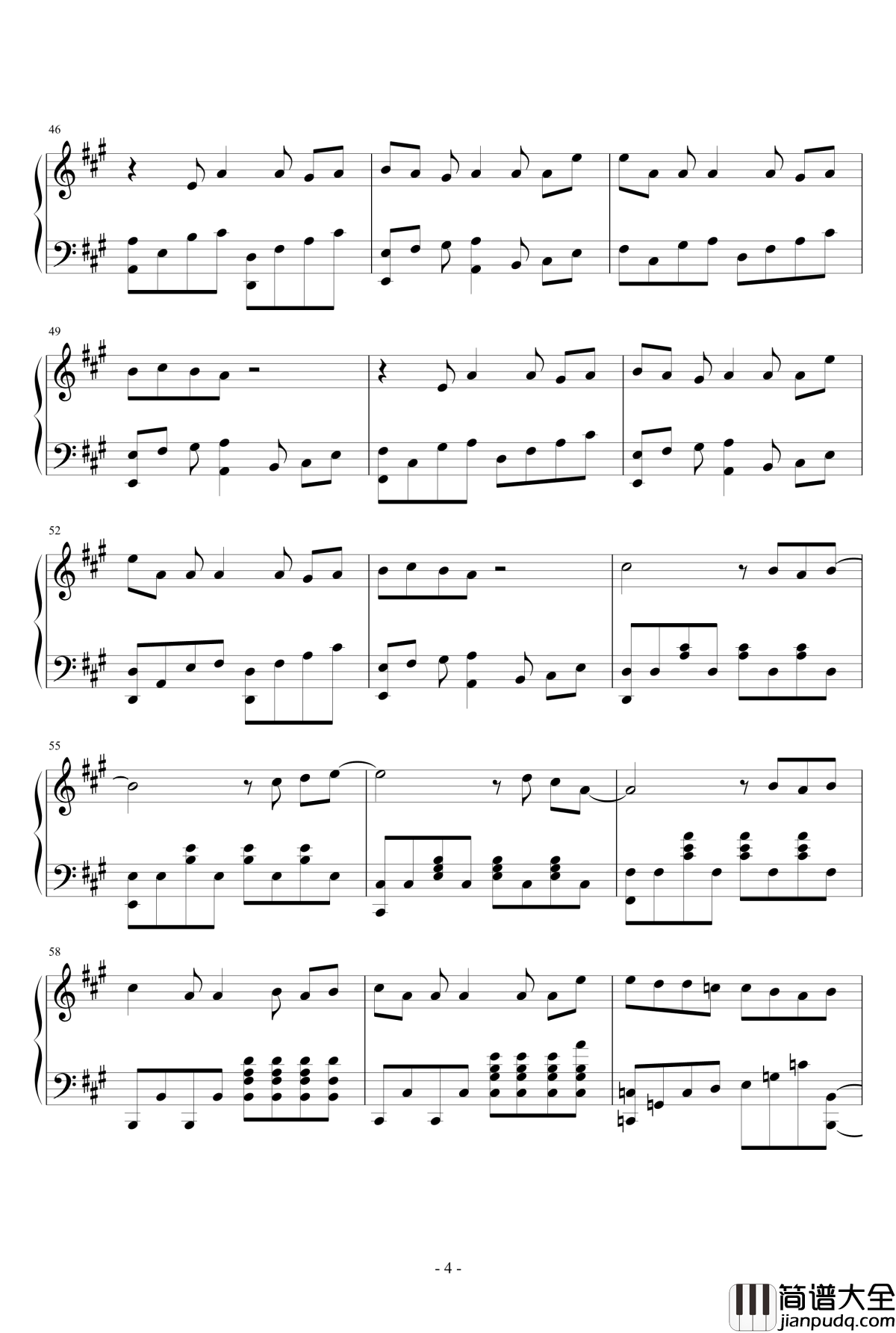 夜光烟花钢琴谱_ENE_1003531967