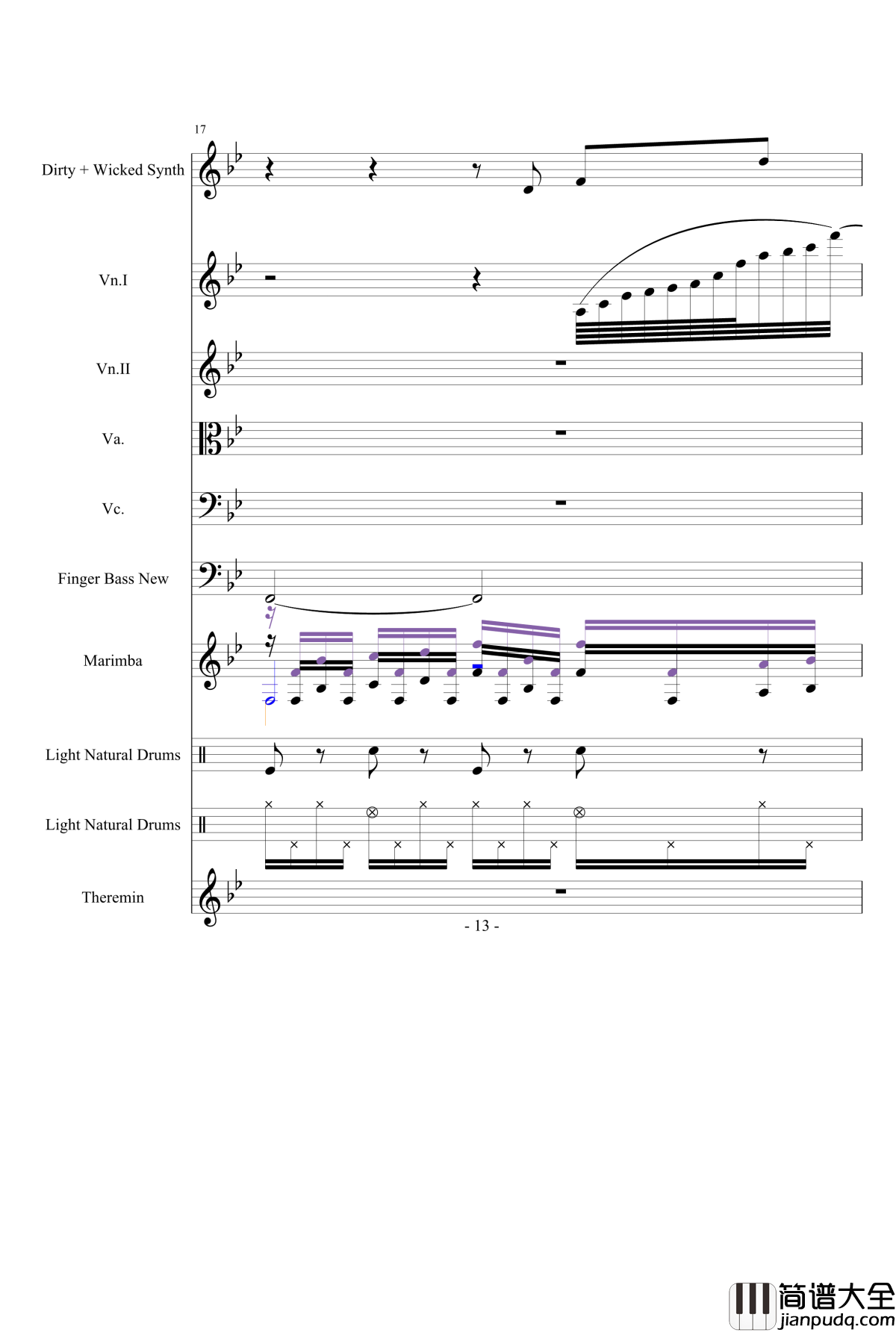 Atlantis钢琴谱_1154105477