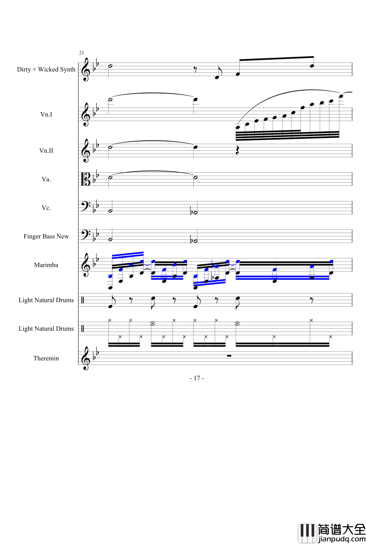 Atlantis钢琴谱_1154105477