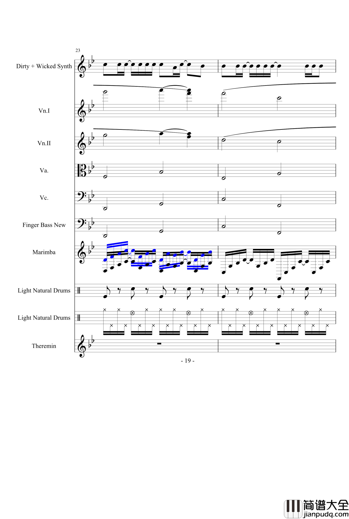 Atlantis钢琴谱_1154105477