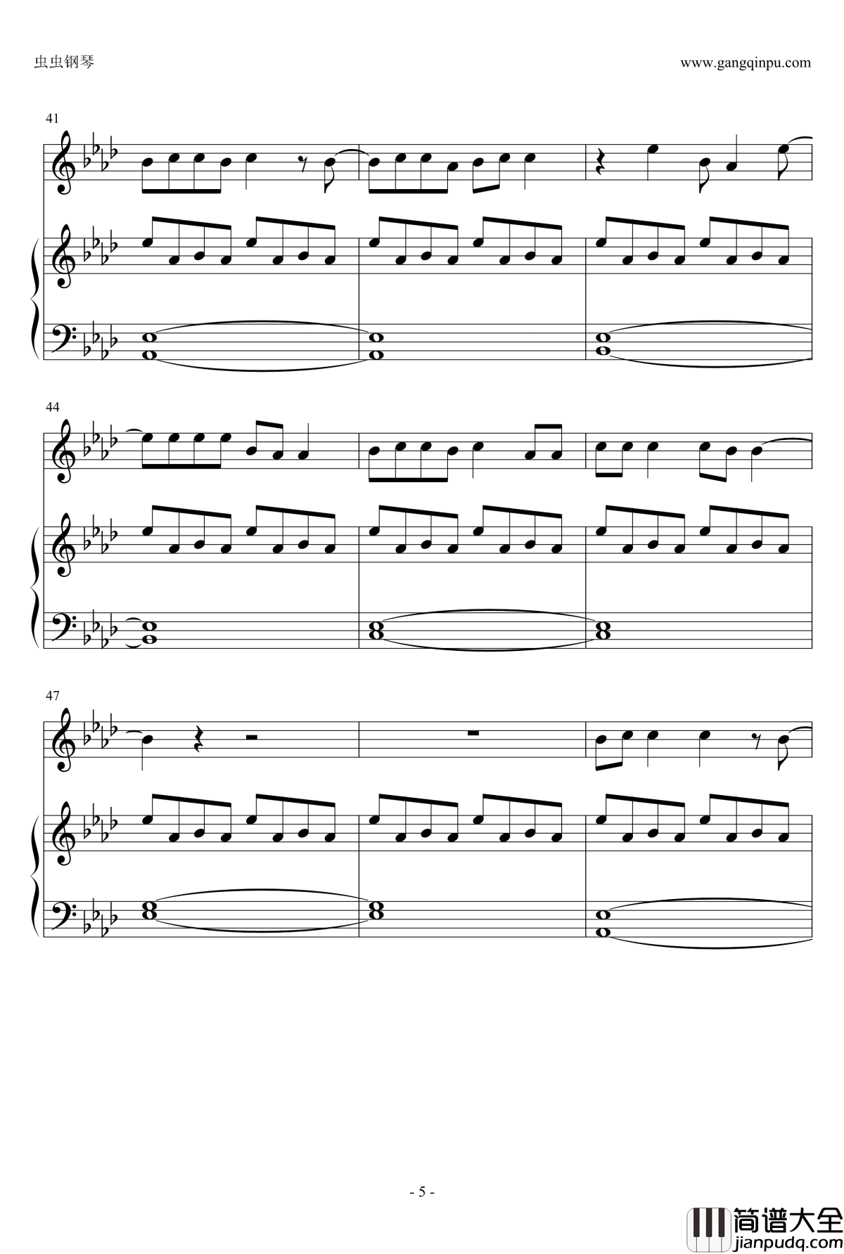 Night_Changes钢琴谱_One_Direction