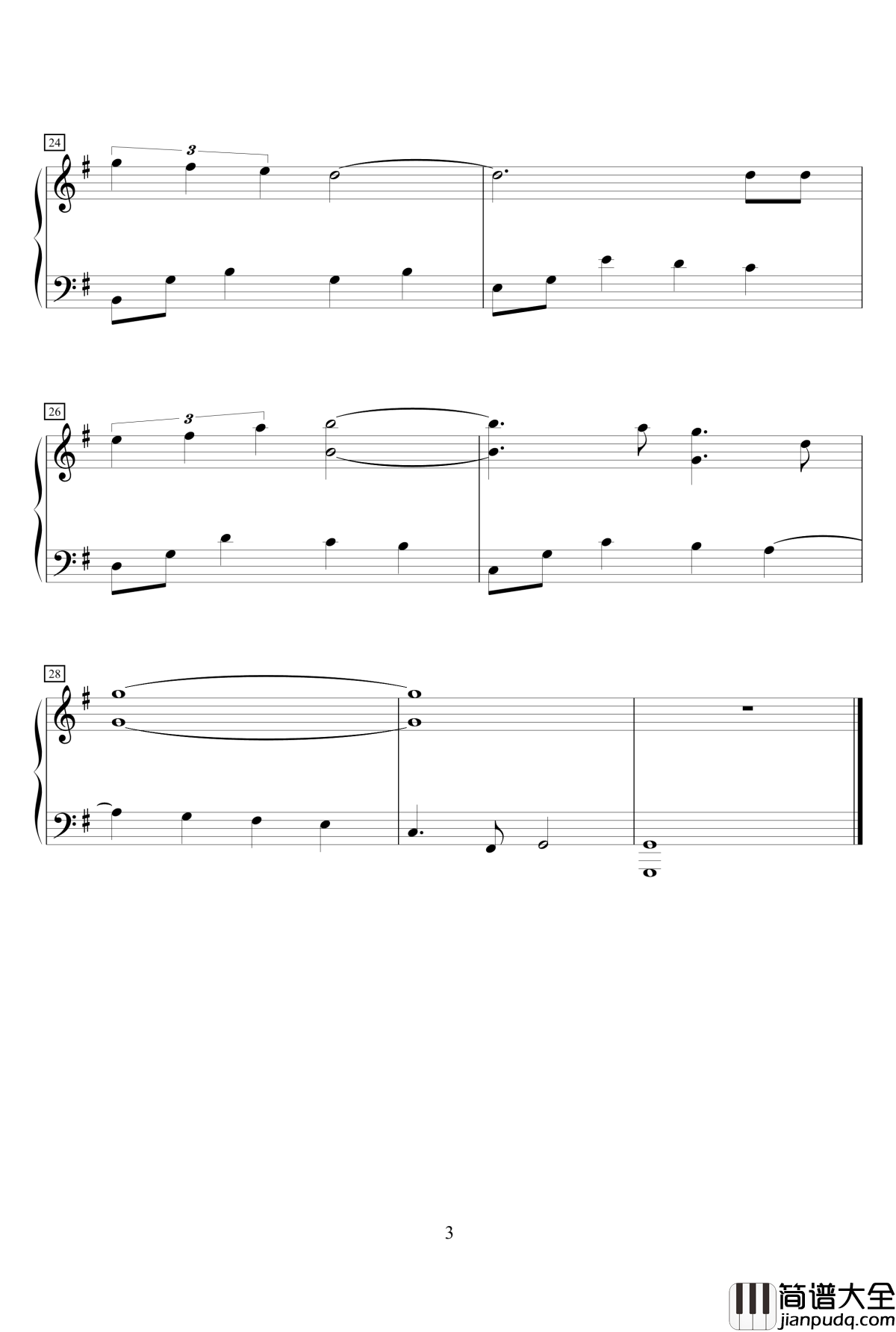 橙色黄昏钢琴谱_MrSHUM