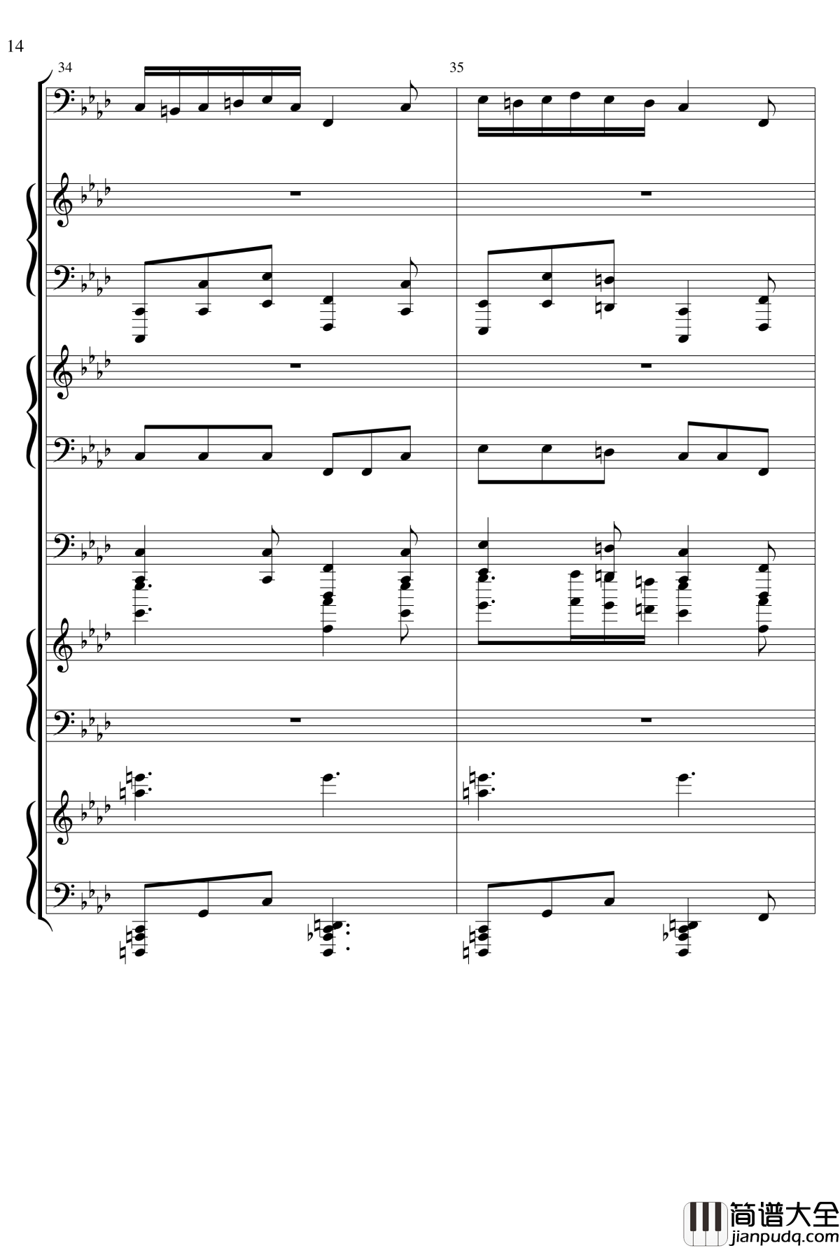 丝绸之路钢琴谱_gyf513