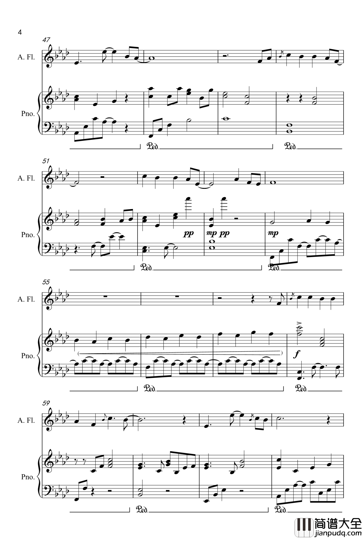 默钢琴谱_伴奏_那英