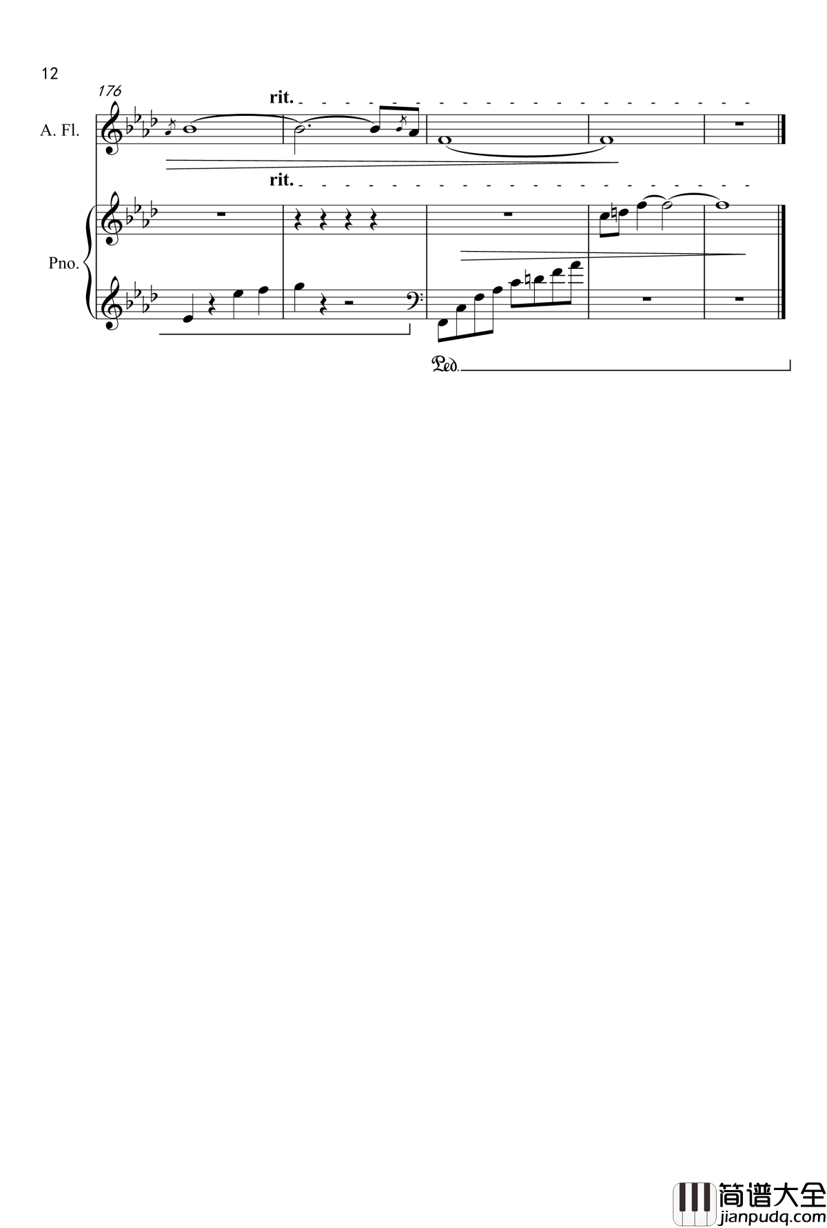 默钢琴谱_伴奏_那英