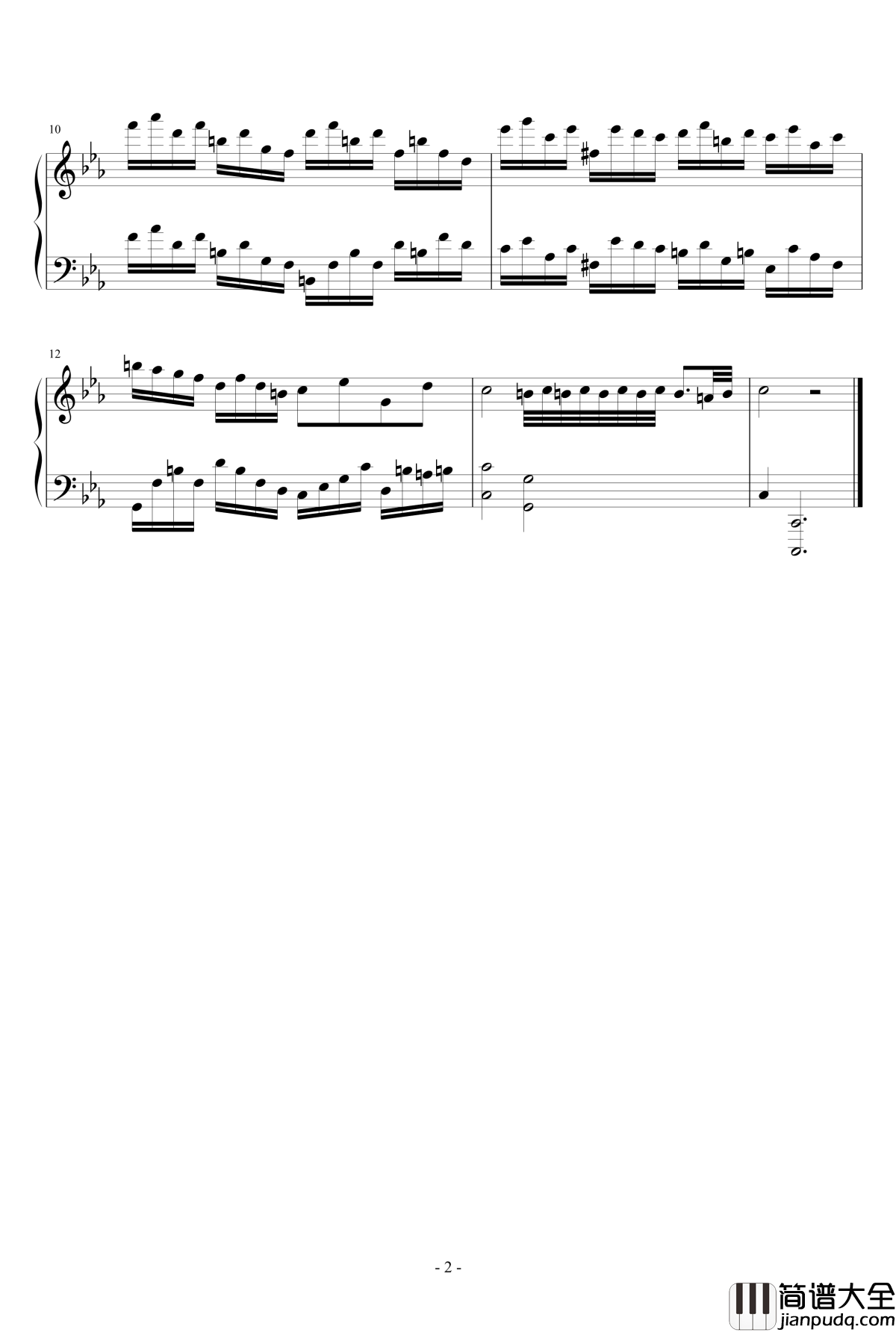 Overture钢琴谱_eggming