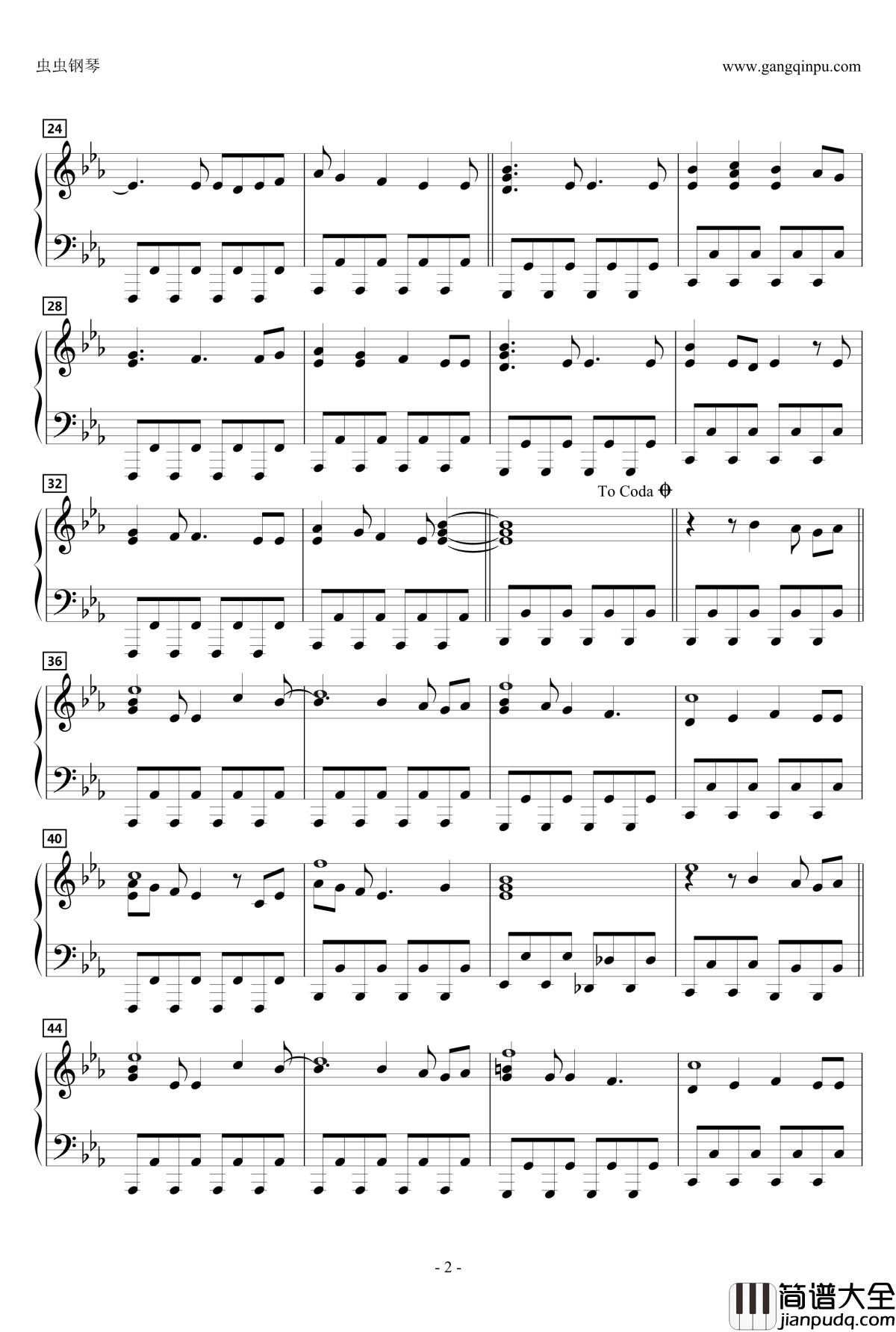 keep_on_runnin‘钢琴谱_动漫