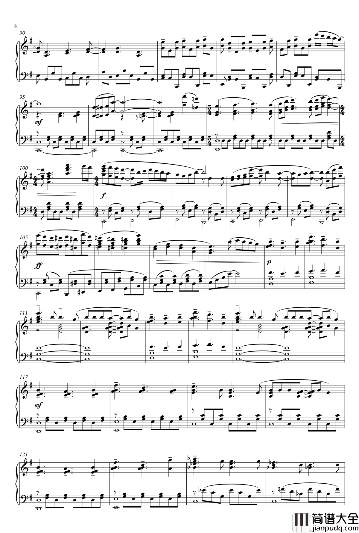 山田君与7人魔女OP钢琴谱_Kuchizuke_Diamond_Animenz