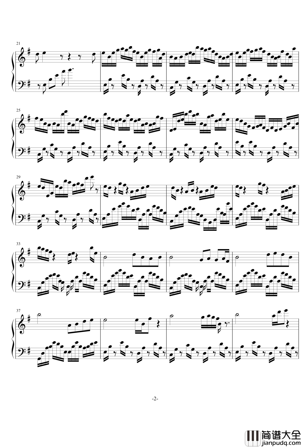 思绪钢琴谱_夜萤