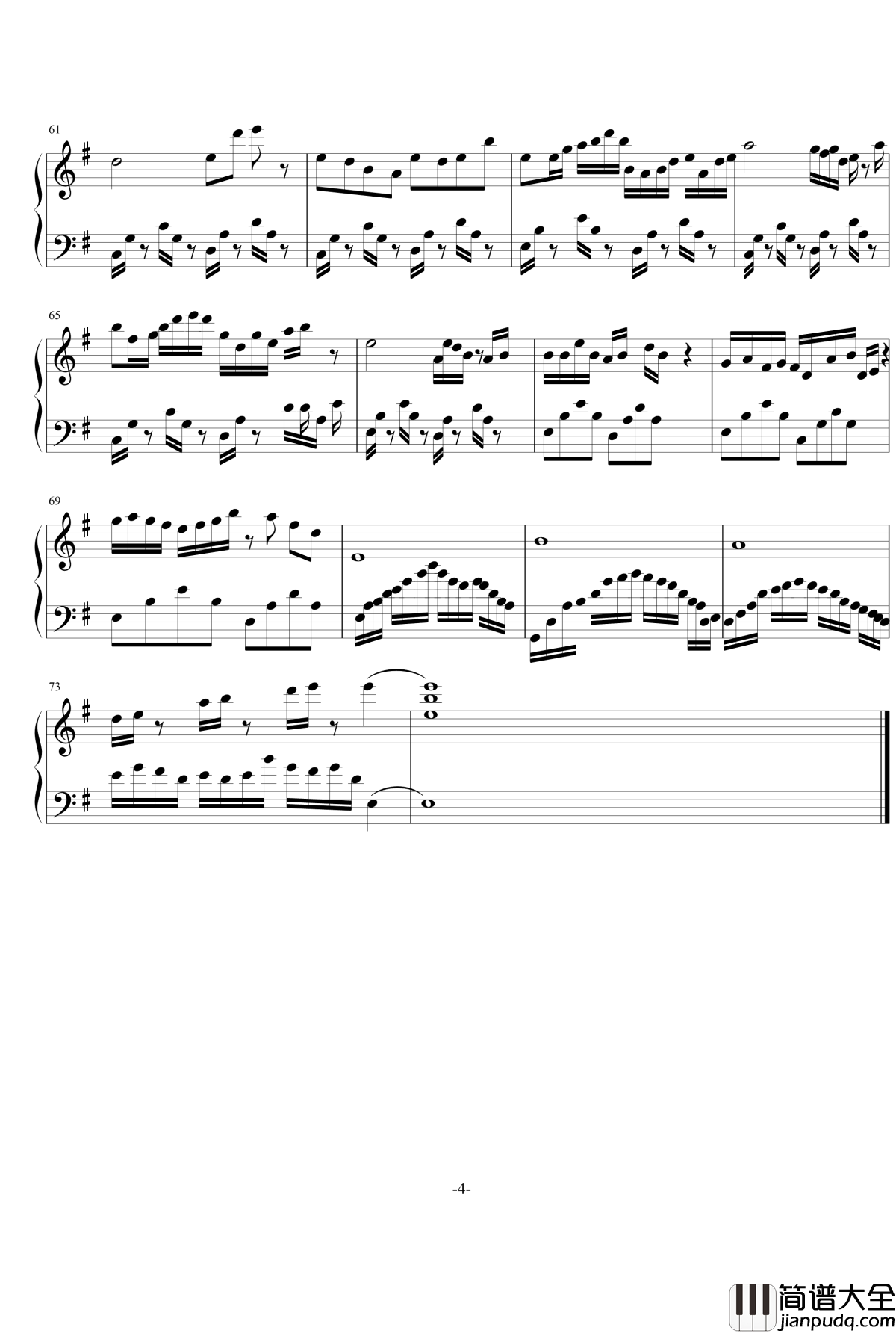 思绪钢琴谱_夜萤