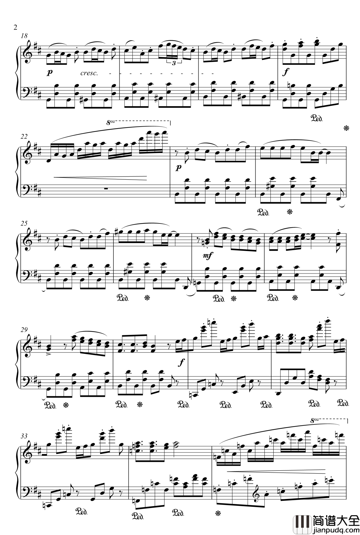 绯弹的亚里亚OP钢琴谱_Scarlet_Ballet