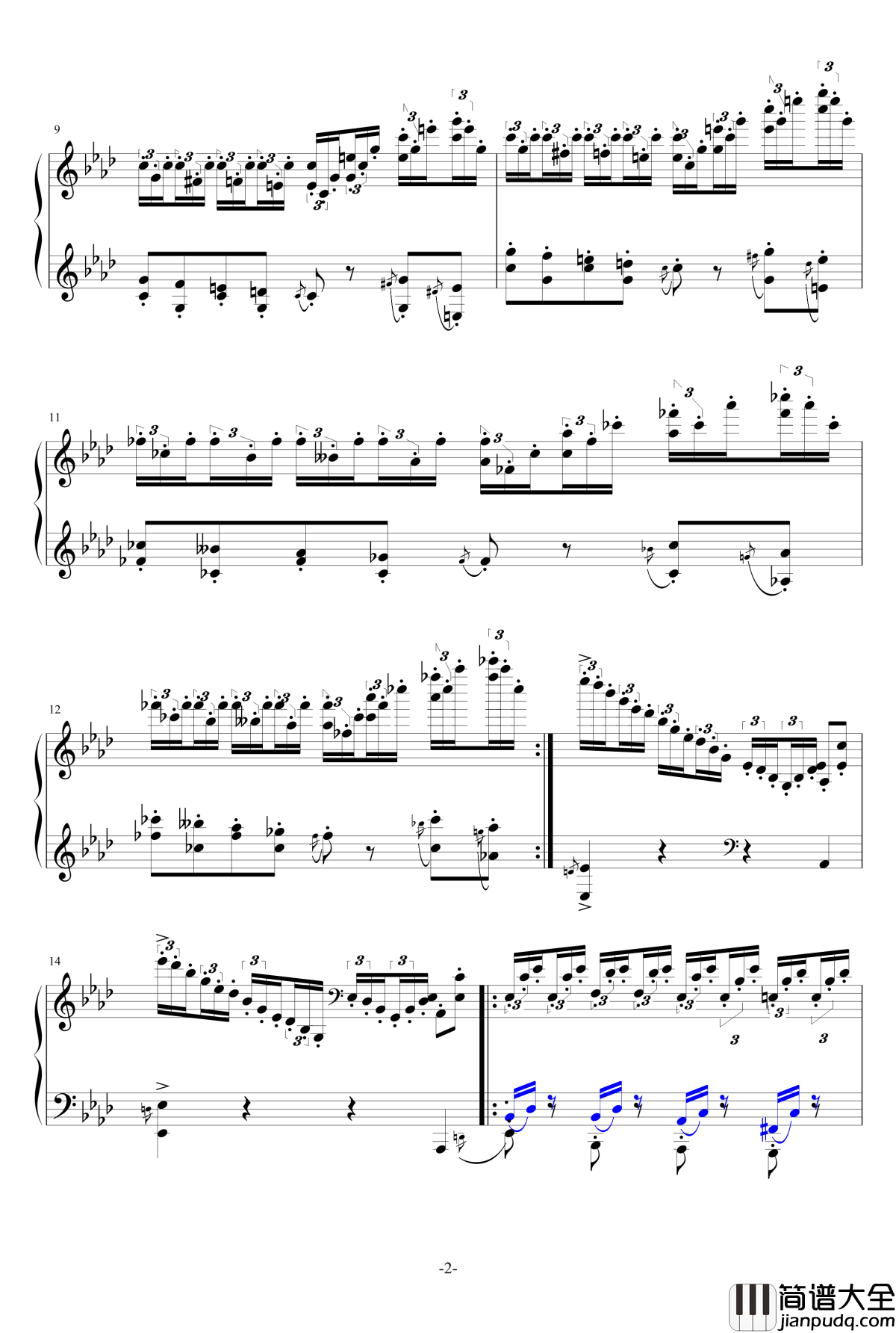 summer_holiday_5钢琴谱_一个球