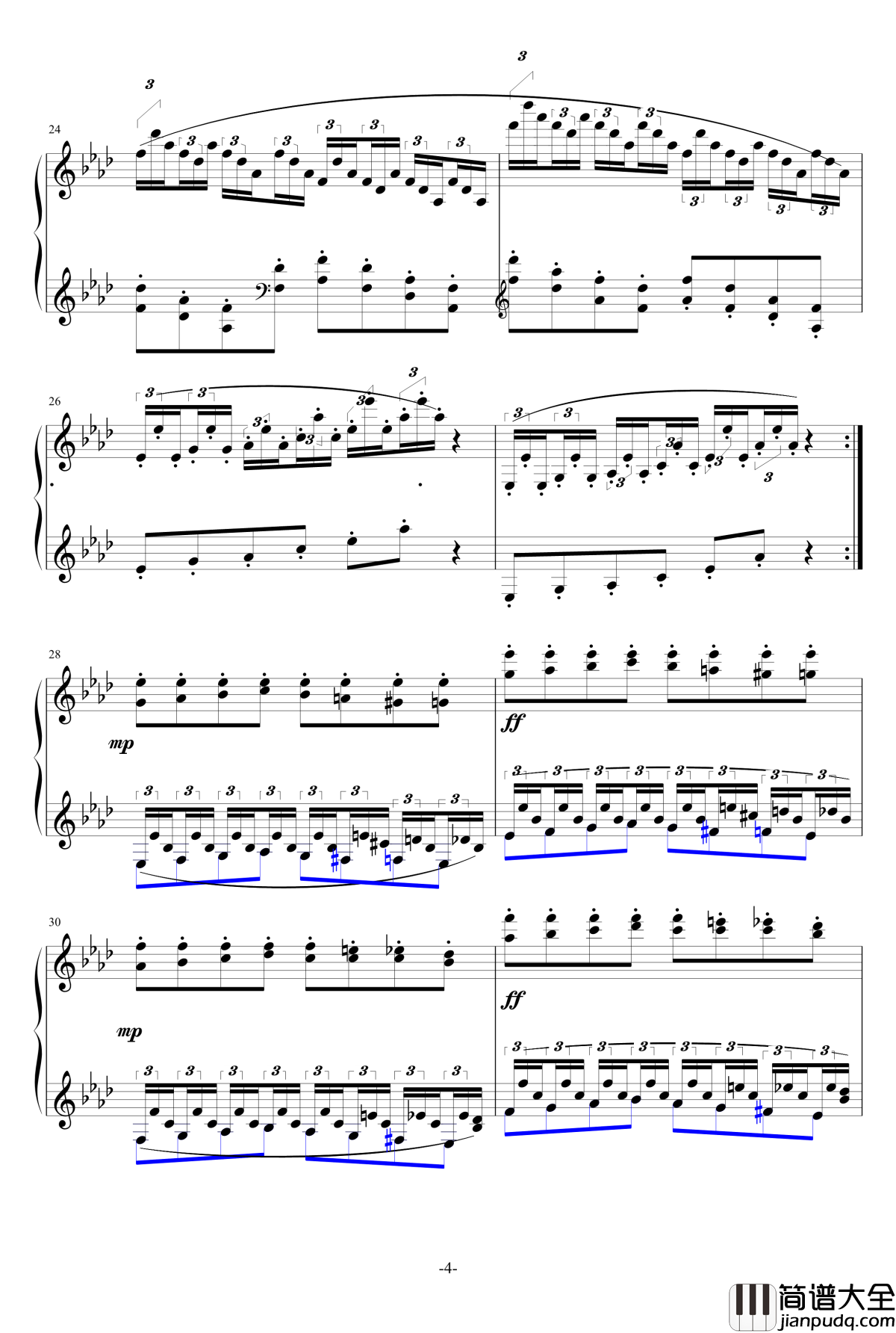 summer_holiday_5钢琴谱_一个球