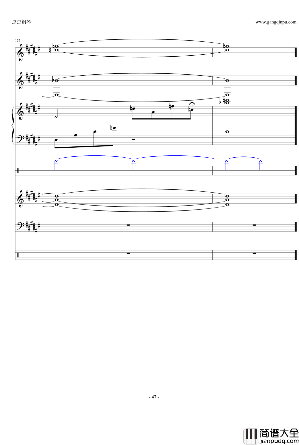 fatestay_night_UBW钢琴谱_总谱【ENE】