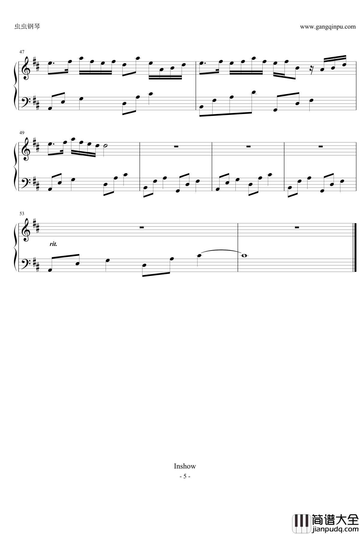 寒蝉鸣泣之时_You_钢琴谱_in_秋姉妹调_寒蝉鸣泣之时