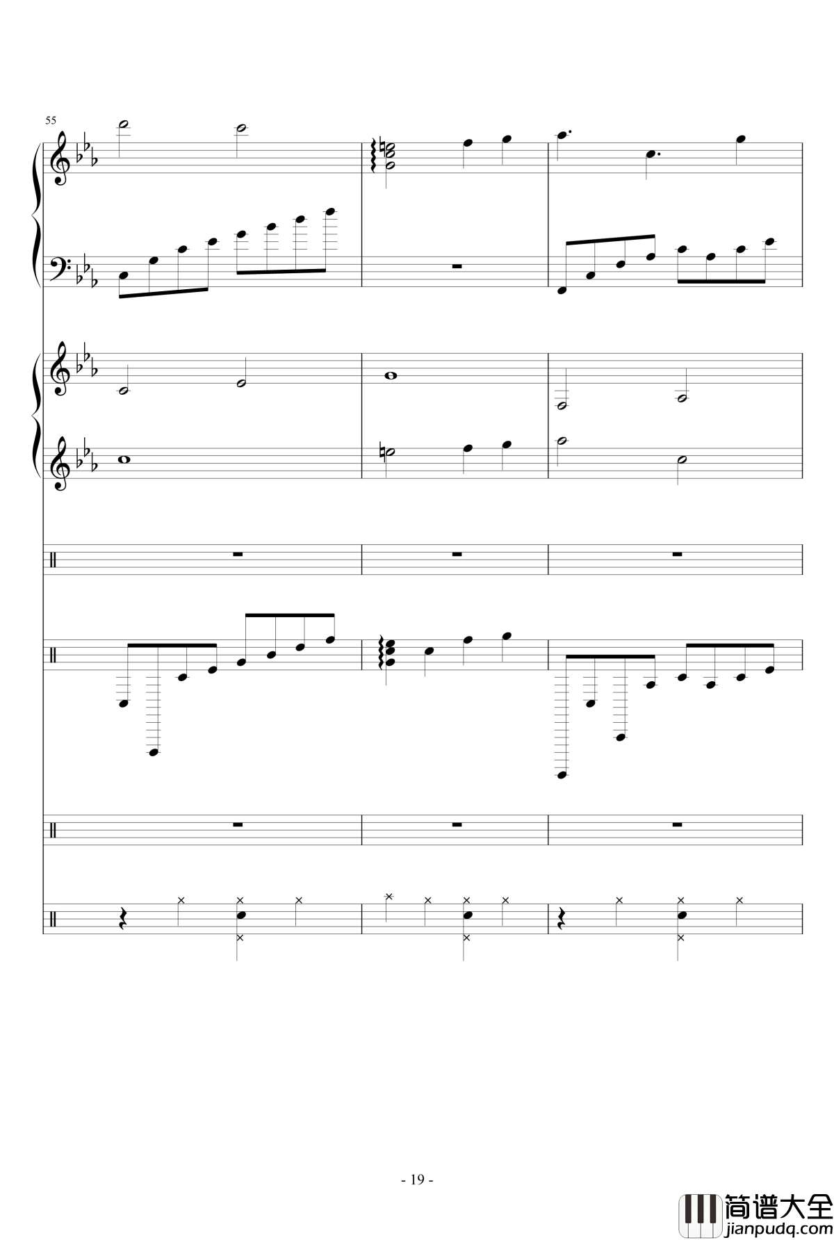 错逝钢琴谱_Ydolem