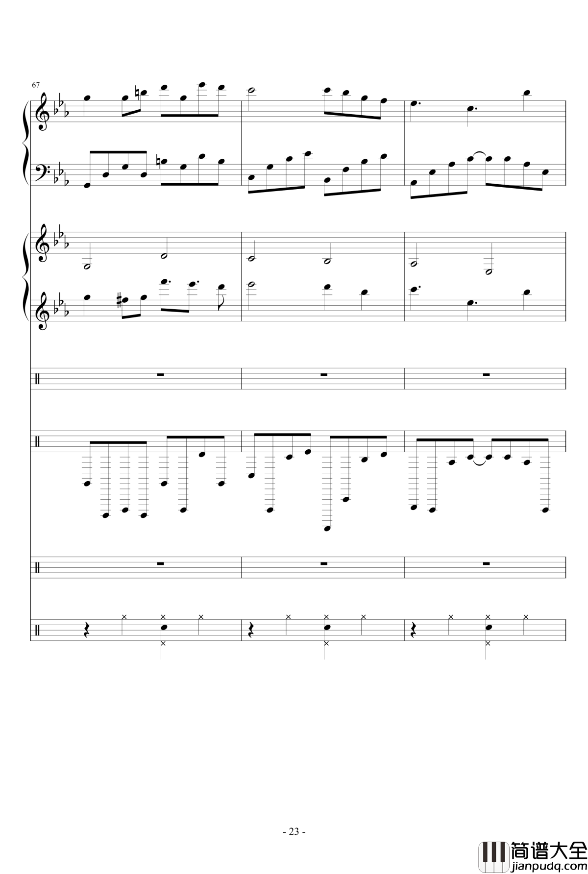 错逝钢琴谱_Ydolem