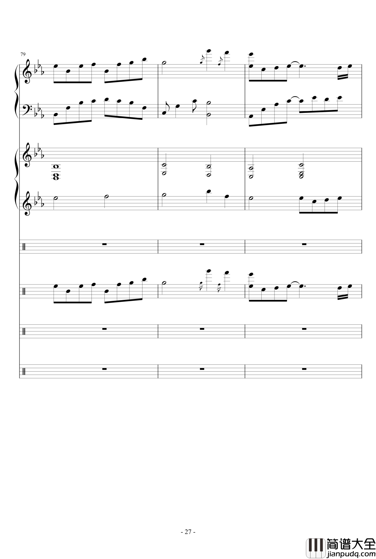 错逝钢琴谱_Ydolem