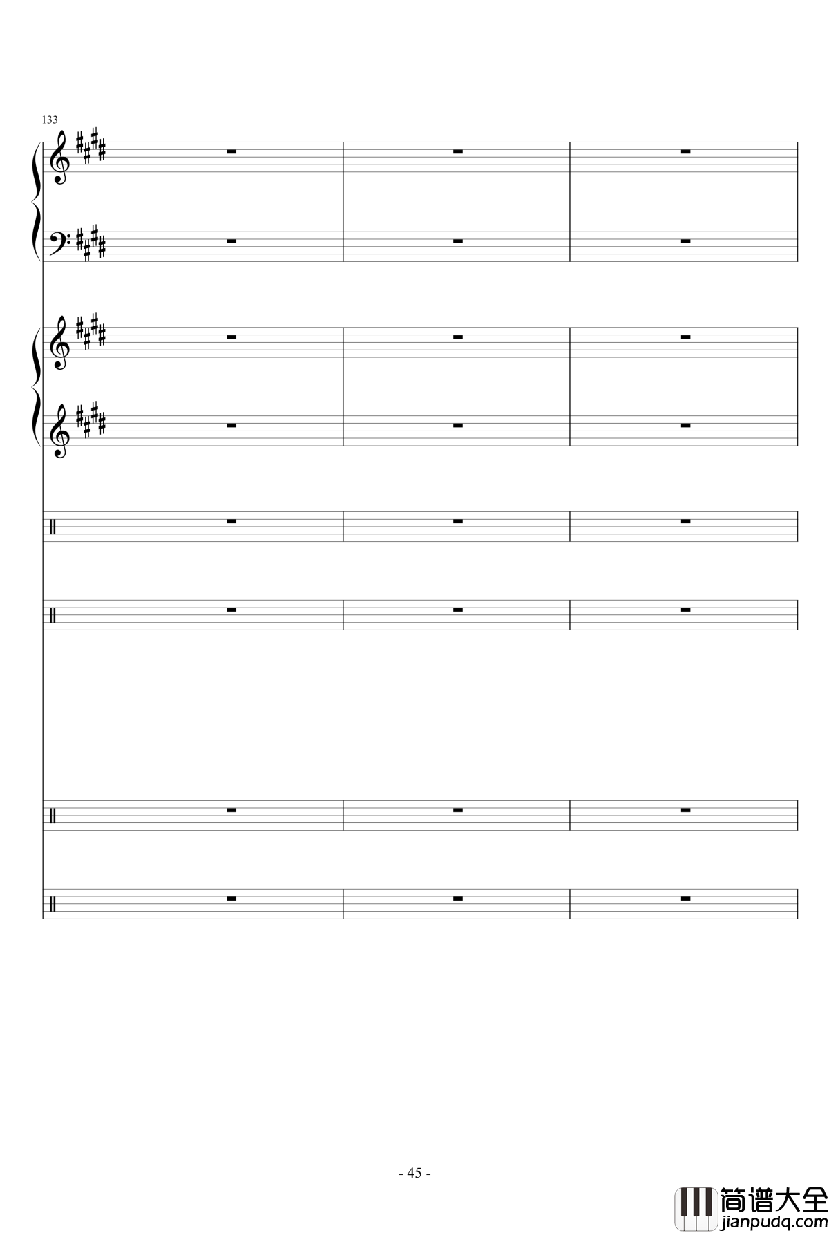 错逝钢琴谱_Ydolem