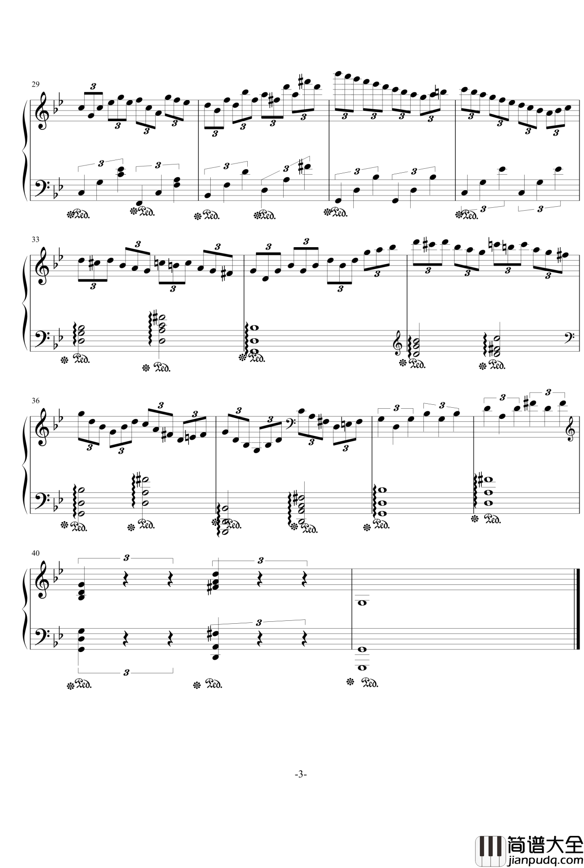 Music_Diary_3钢琴谱_黑羽凌寒