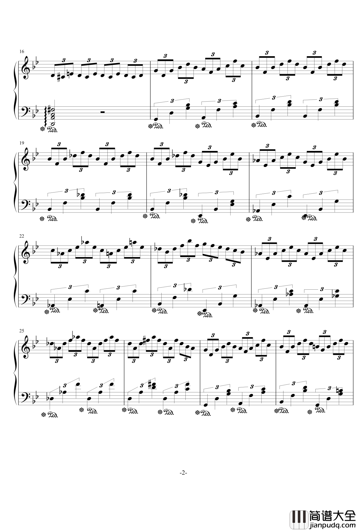 Music_Diary_3钢琴谱_黑羽凌寒