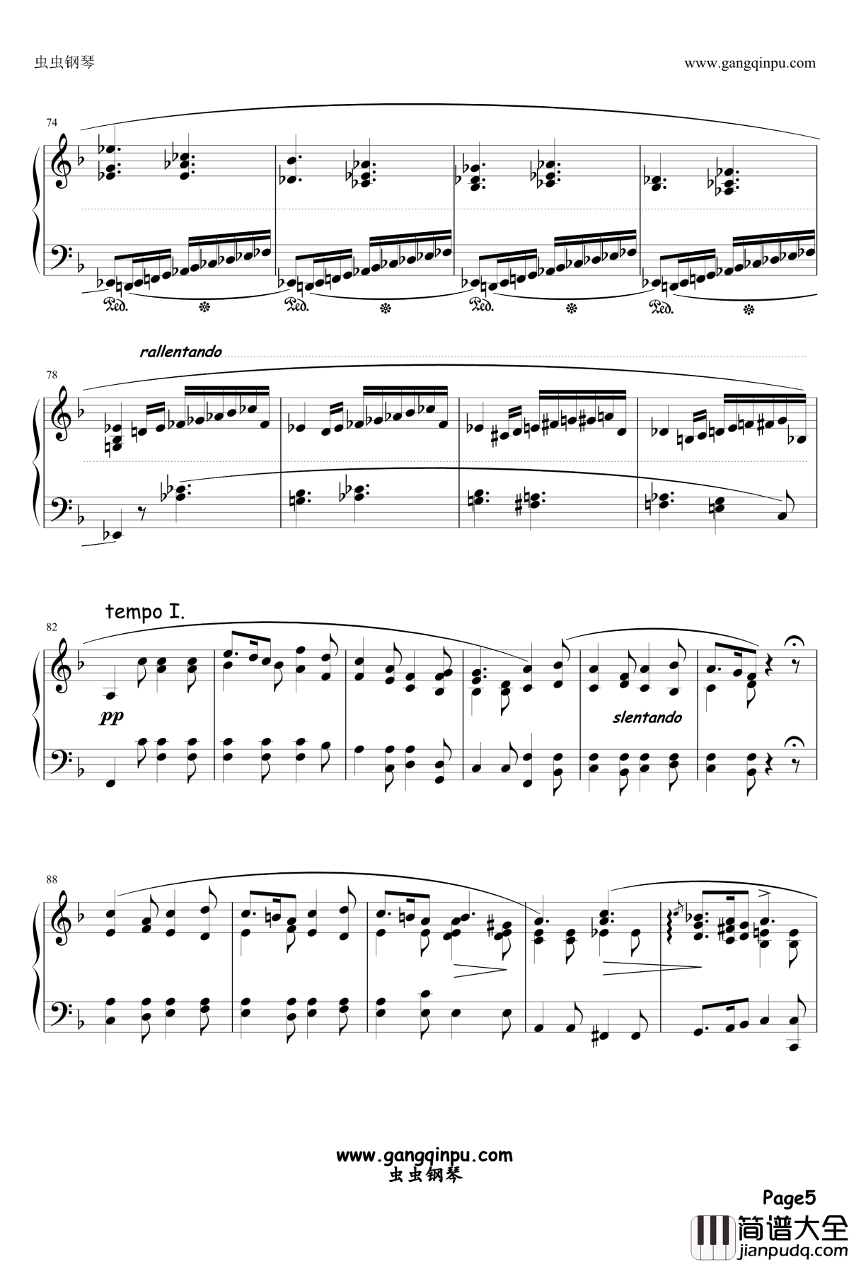 肖邦___第二号叙事曲_F大调钢琴谱_肖邦_chopin