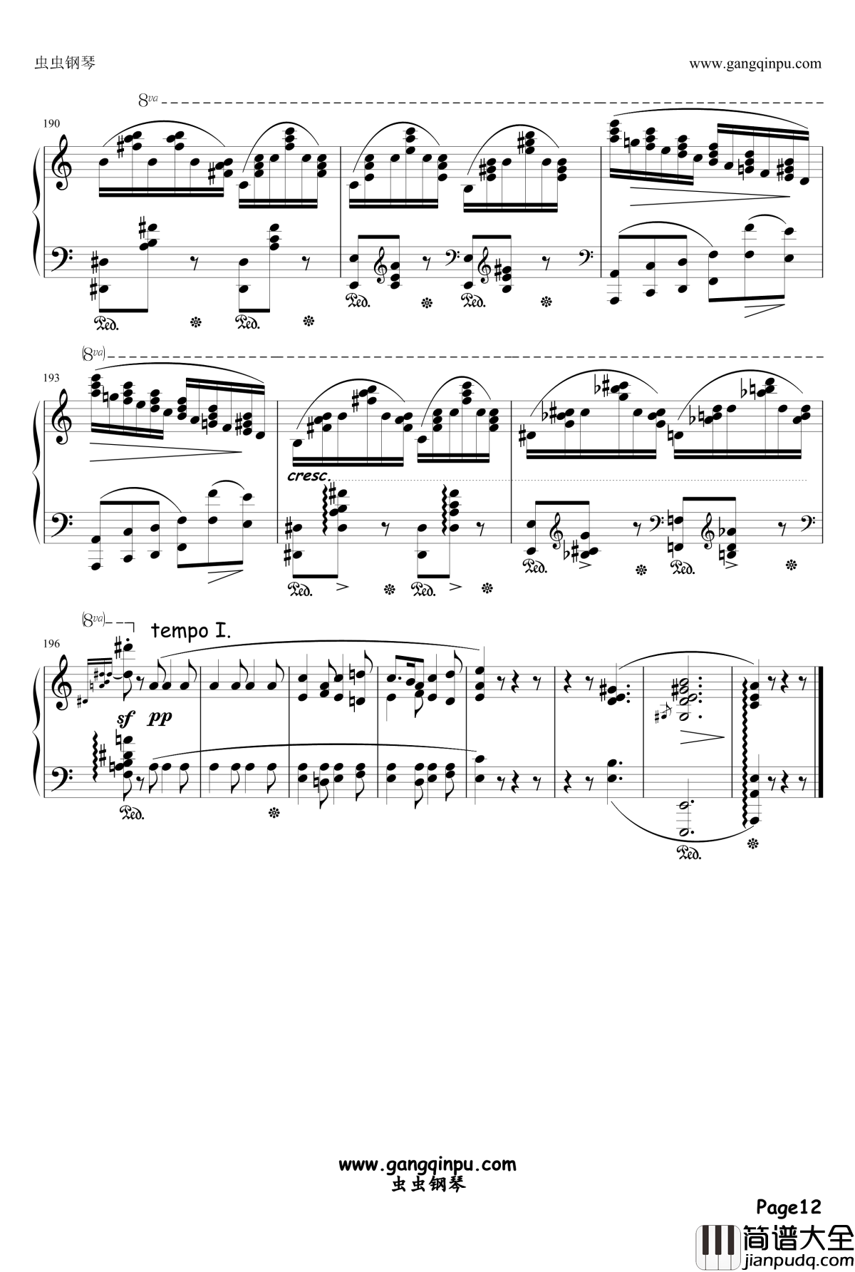 肖邦___第二号叙事曲_F大调钢琴谱_肖邦_chopin