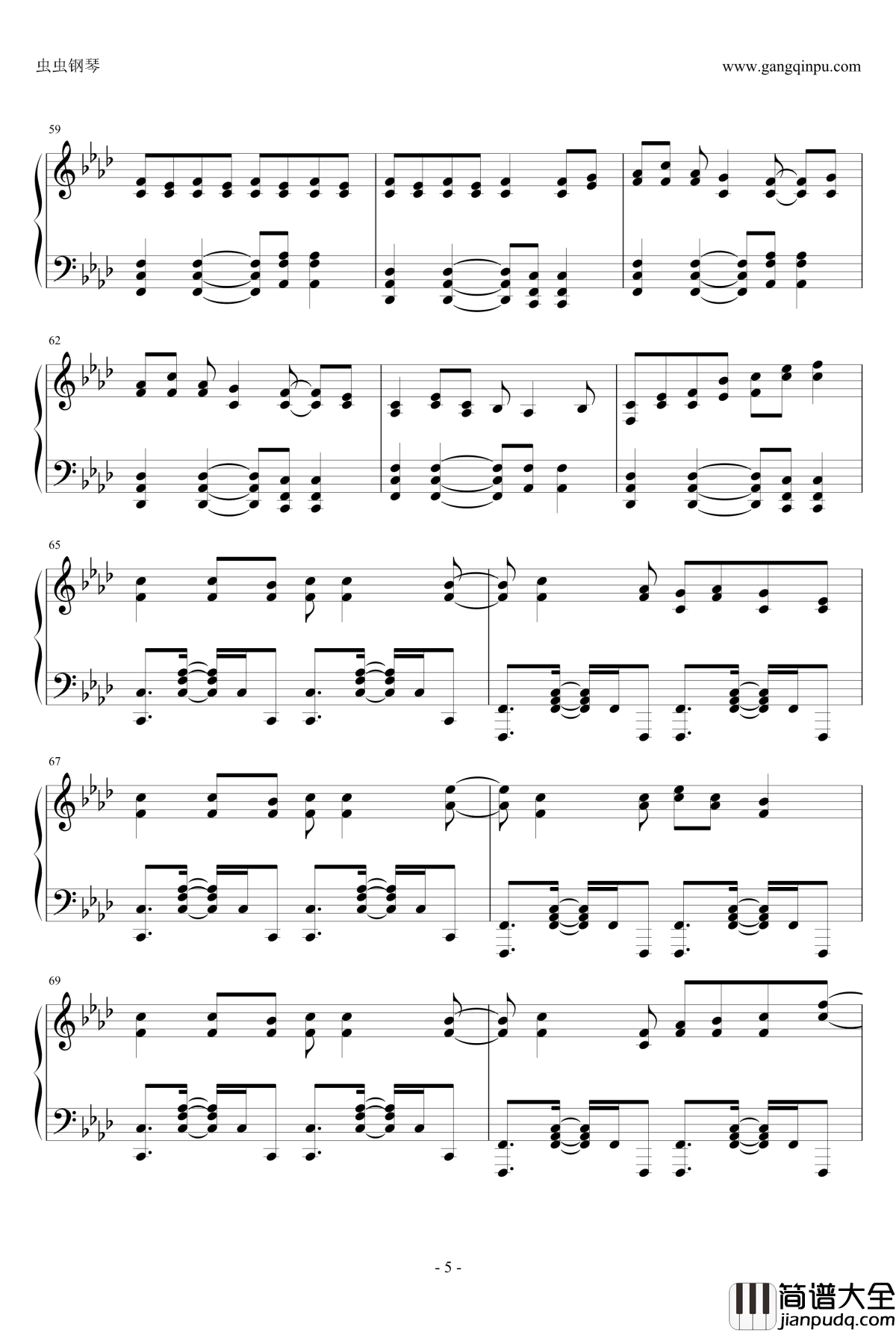 被害妄想携帯女子钢琴谱_笑_GUMI