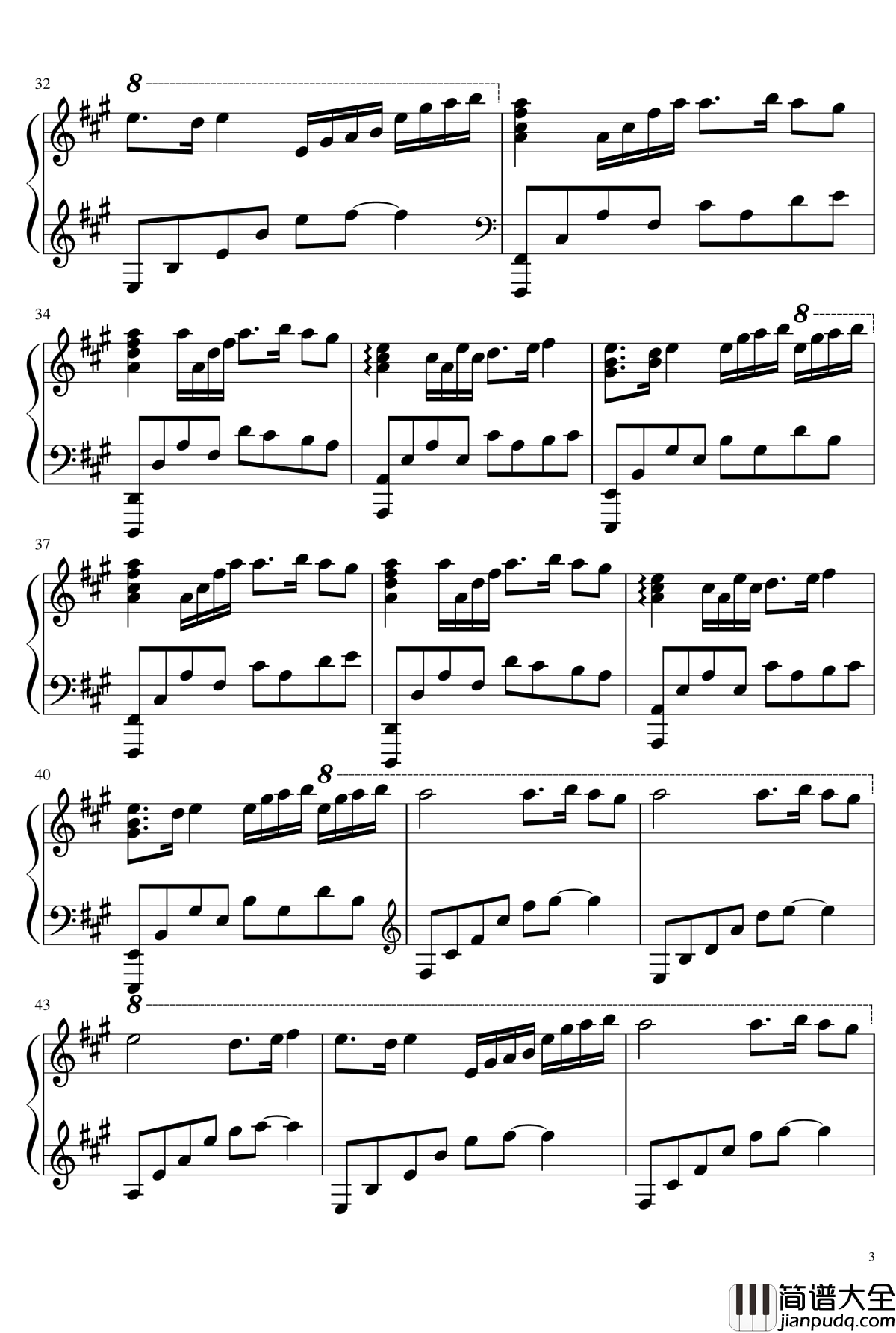 多少年以后钢琴谱_Years_Later_吕恒