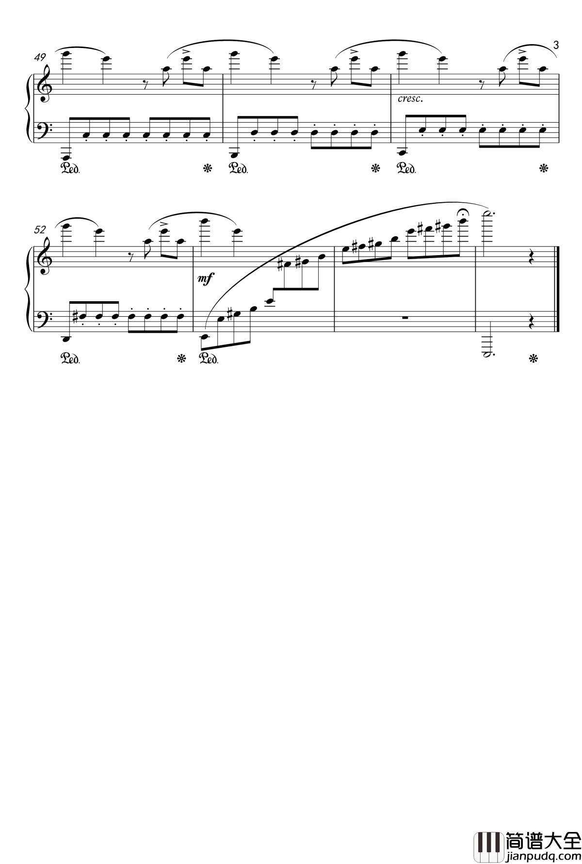 中国日记钢琴谱_吴桐