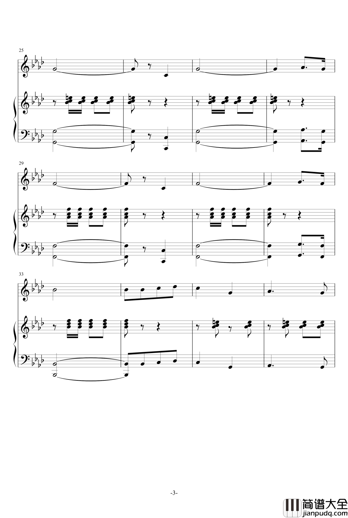 斯拉夫送行曲钢琴谱_苏联军乐